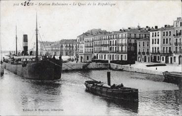 Iconographie - Station balnéaire - Le quai de la république