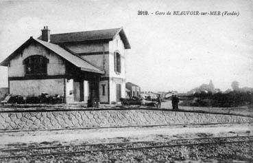 Iconographie - Gare de Beauvoir-sur-Mer