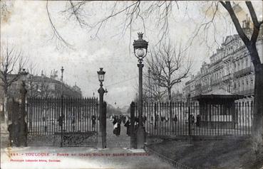 Iconographie - Porte du Grand Rond et allée Saint-Etienne