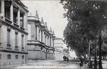 Iconographie - Le musée Fabre et grand lycée