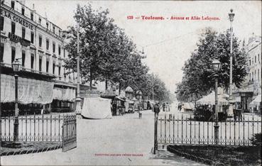 Iconographie - Avenue et allée Lafayette
