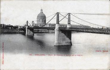 Iconographie - Pont Saint-Pierre et dôme de La Grave