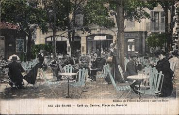 Iconographie - Café du Centre, place du Revard