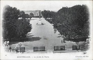 Iconographie - Le jardin du Peyrou