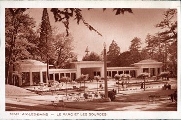 Iconographie - Le parc et les sources