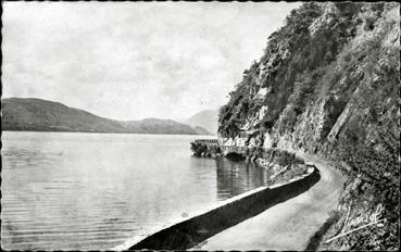 Iconographie - La corniche et le lac du Bourget