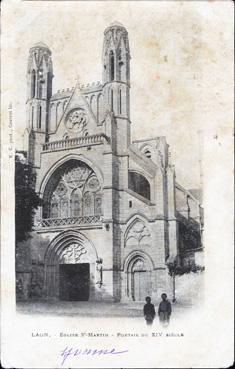 iconographie - Eglise Saint-Marin - Portail du XIVe siècle