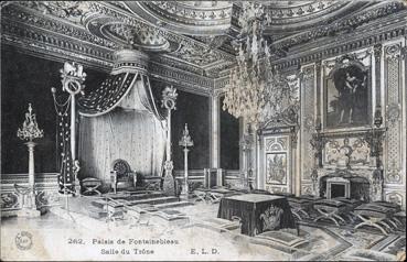 Iconographie - Palais de Fontenainebleau - Salle du trône