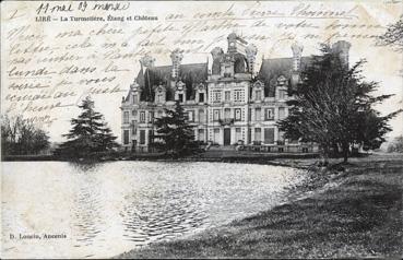 Iconographie - La Turmelière, étang et château