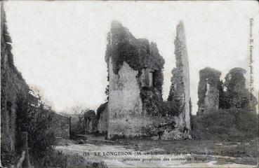 Iconographie - Ruines du château de la Fribeaudière