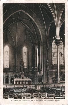 Iconographie - Intérieur de la chapelle Saint-Thomas d'Aquin
