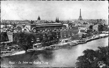 Iconographie - La Seine au quai d'Orsay