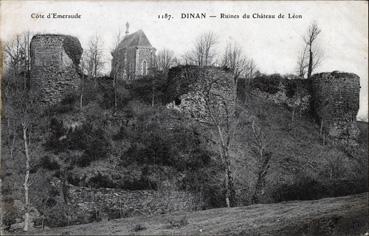 Iconographie - Ruines du château de Léon