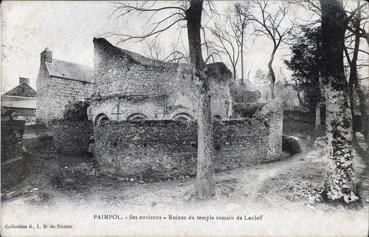 Iconographie - Ruines du temple romain de Lanleff