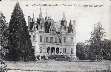 Iconographie - La Barre - Château de Saint-Laurent-du-Mottay