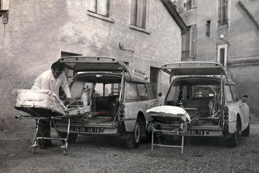 Iconographie - DS Citroën ambulance