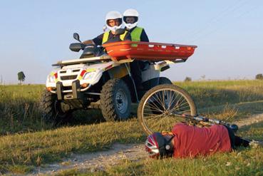 Iconographie - Quad-ambulance des établissements Gricourt