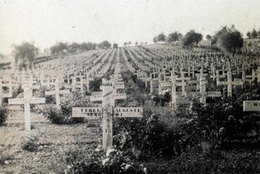 Iconographie - Tombe d'Augustin Téhel du 70e de Marcillé-Robert