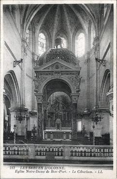 Iconographie - Eglise Notre-Dame de Bon Port - Le Ciborium