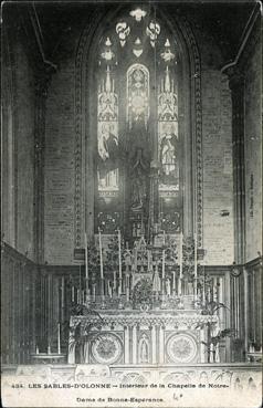 Iconographie - Intérieur de la chapelle de Notre-Dame de Bonne Espérance