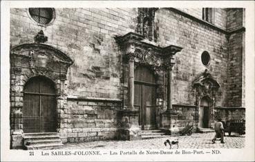 Iconographie - Les portails de Notre-Dame de Bon Port
