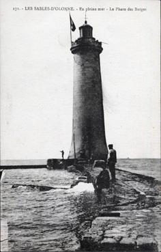 Iconographie - En pleine mer - Le phare des Barges