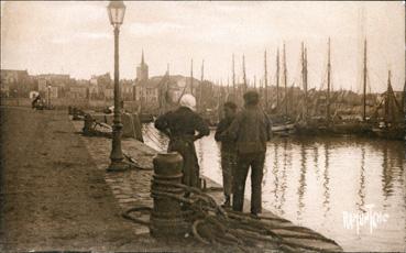 Iconographie - Port des Sables-d'Olonne vers la Chaume