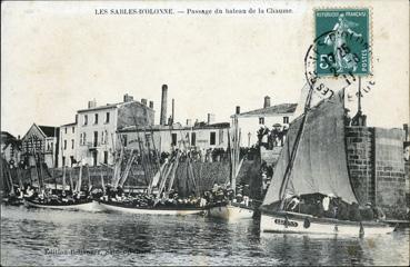 Iconographie - Passage du bateau de la Chaume