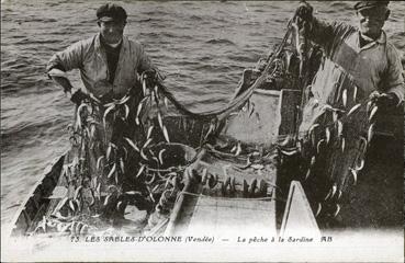 Iconographie - La pêche à la sardine