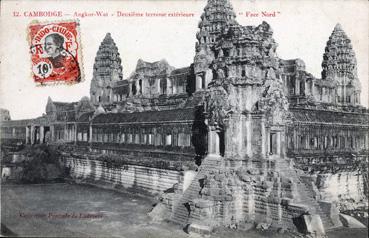 Iconographie - Angkor-Wat - Deuxième terrasse extérieure - Face Nord