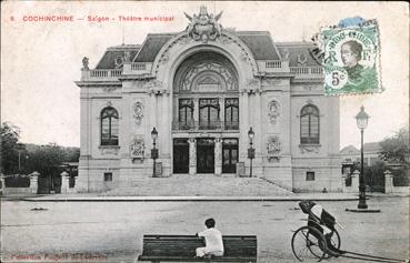 Iconographie - Cochinchine - Saïgon - Théâtre municipal