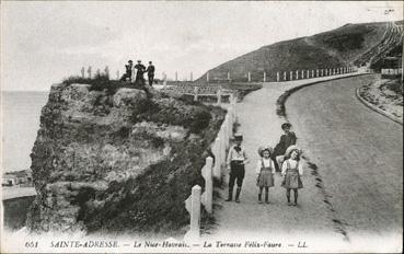 Iconographie - La Nice havraise - Les terrasses Félix faure