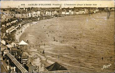 Iconographie - L'immense plage à haute mer