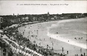 Iconographie - Vue générale de la plage