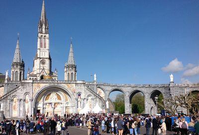 Iconographie - Pèlerinage vendéen à Lourdes