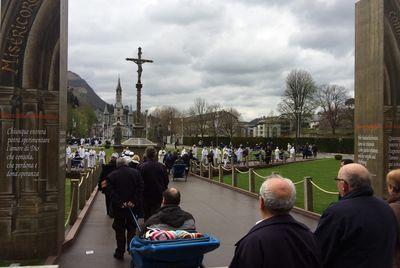 Iconographie - Pèlerinage vendéen à Lourdes