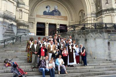 Iconographie - Pèlerinage vendéen sur les pas de la famille Martin, à Lisieux