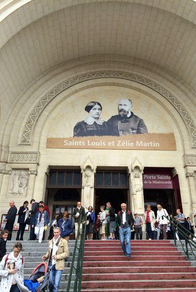 Iconographie - Pèlerinage vendéen sur les pas de la famille Martin, à Lisieux