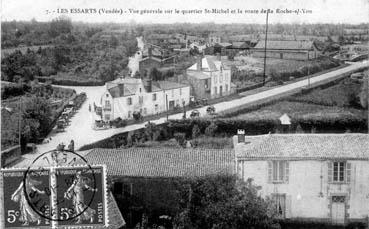 Iconographie - Vue générale sur le Quartier St Michel