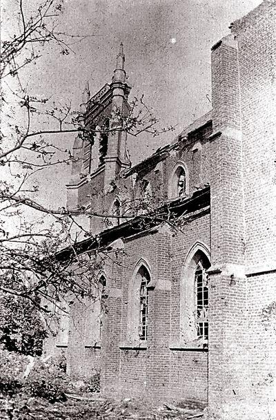 Iconographie - Ruines de l'église