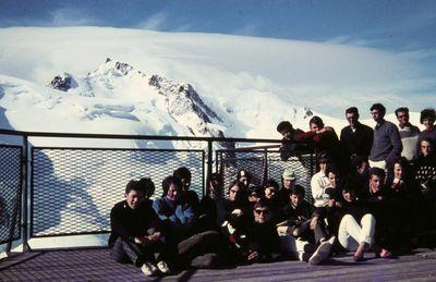 Iconographie - Voyage des jeunes dans les Alpes