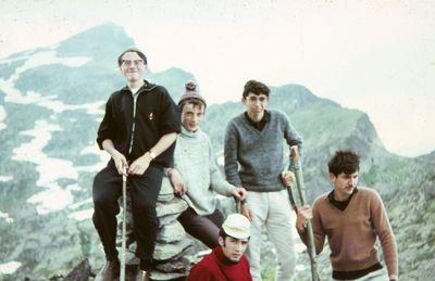 Iconographie - Voyage des jeunes dans les Alpes