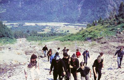 Iconographie - Voyage des jeunes dans les Alpes