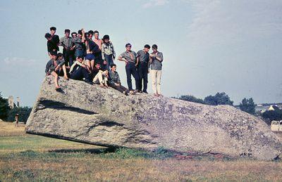 Iconographie - Voyage des jeunes à Carnac