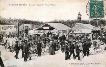 Iconographie - Concours agricole, place d'Armes