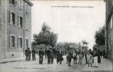 Iconographie - Entrée de la rue de Nantes