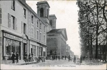 Iconographie - Place d'Armes - L'église