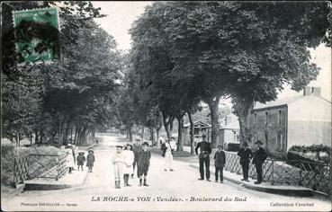 Iconographie - La rue des Sables - Le champ de foire