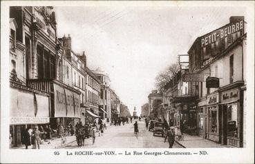 Iconographie - La rue Georges-Clemenceau