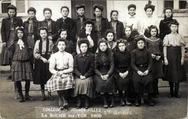 Iconographie - Collège de jeunes filles  1ère année